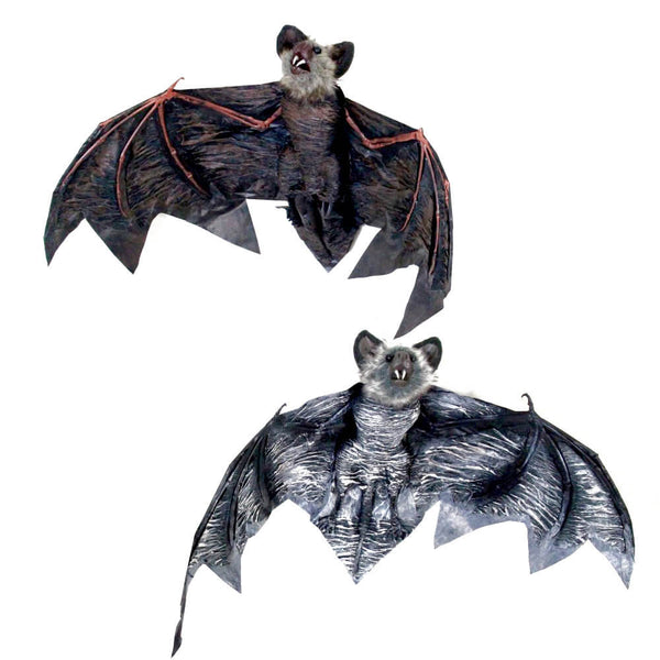 Large Bats - Brown & Grey Halloween Prop
