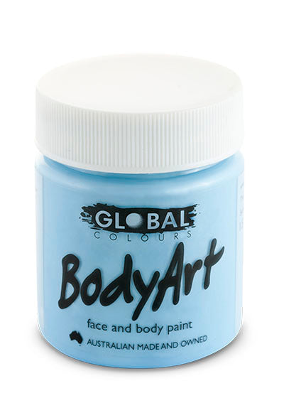 Light Blue Face and Body Paint