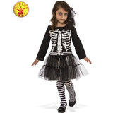 Little Skeleton Girl Costume