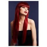 Long Ruby Red Fever Wig - Jessica