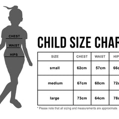 mary costume for girls, long blue and white dress with headdress.