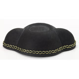 Matador Spanish Bull Fighter Hat with Gold and Black Trim