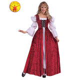 Medieval Lace Up Gown - Plus