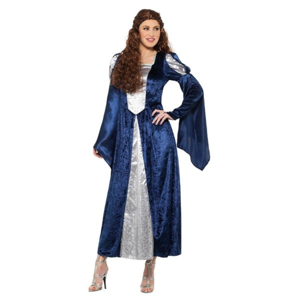 Medieval  Maid Costume - Blue