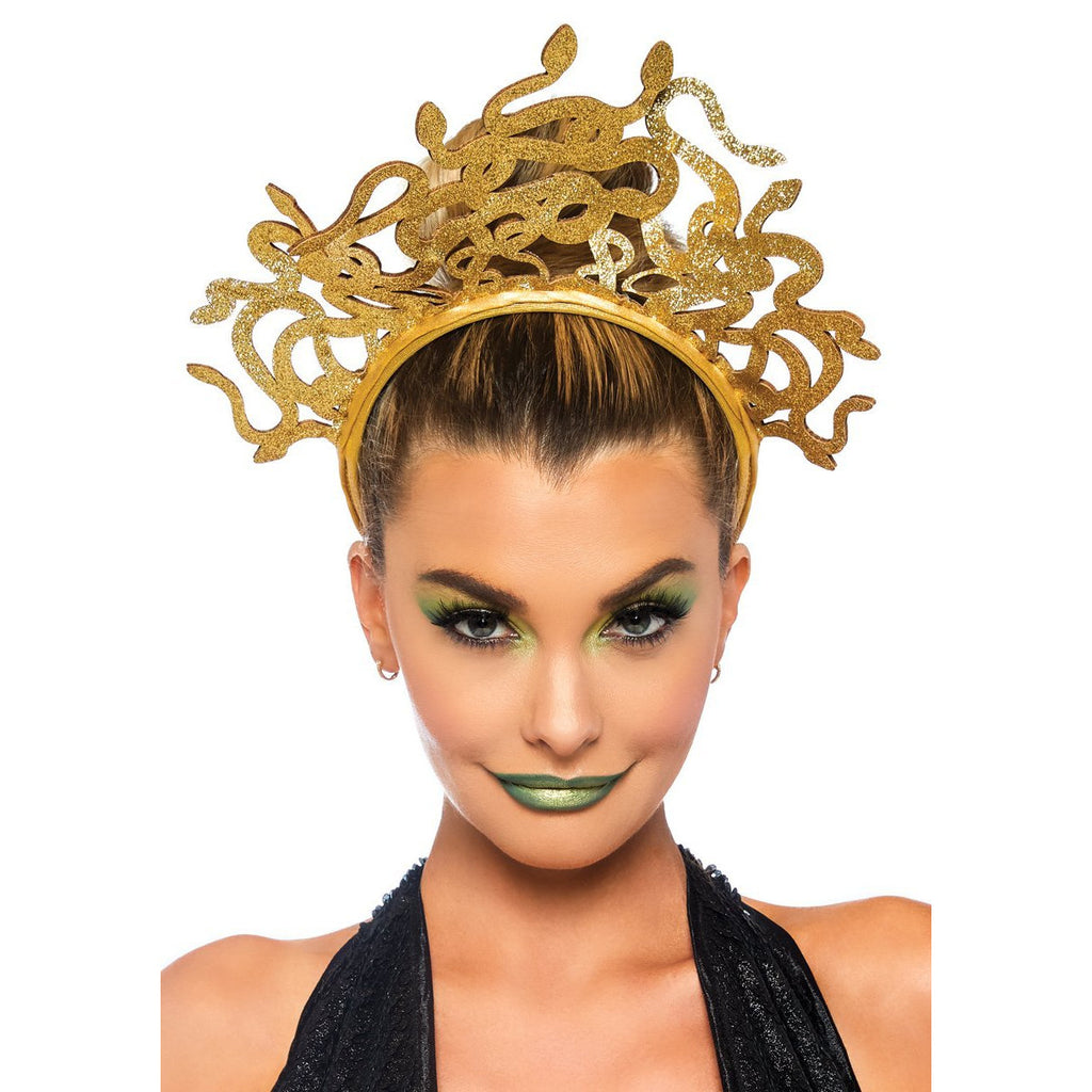 Medusa Glitter Snake Headband Cracker Jack Costumes Brisbane Medusa Glitter Snake Headband Cracker Jack Costumes Brisbane