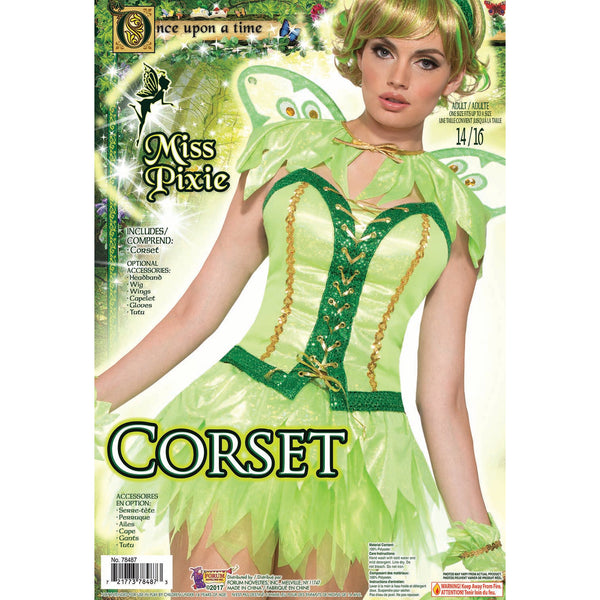 Miss Pixie Green Corset