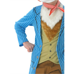 Mr Fox deluxe child costume with jacket and fox mask for Book Week and woodland dress-up