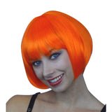 Wig-Orange Short Bob