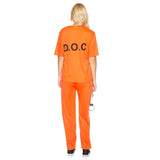 Orange Prisoner Ladies Costume