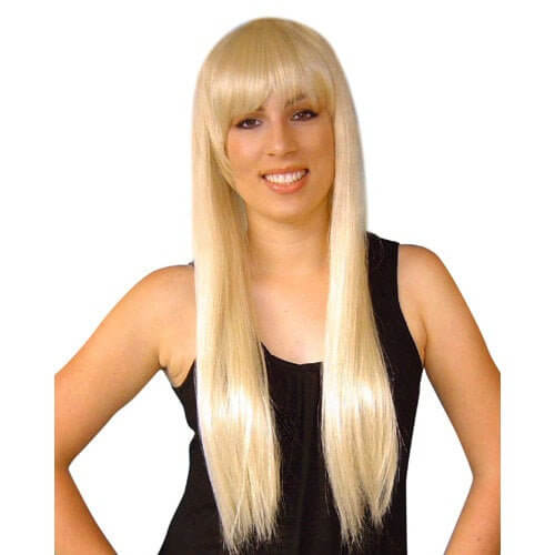 Paris Long Blonde Wig with Fringe
