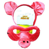 Pig  Headband & Mask Set