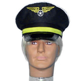 Airline Pilot Hat - Black