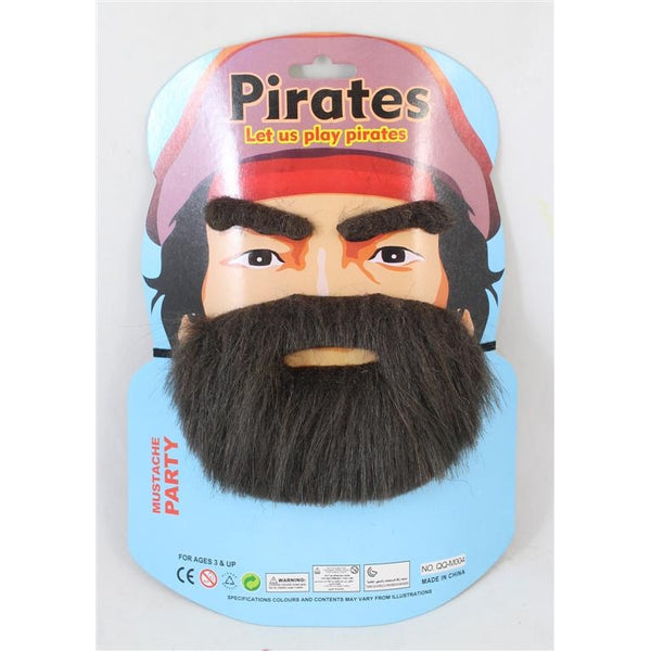 Pirate Beard and Eyebrows Set - Budget Range