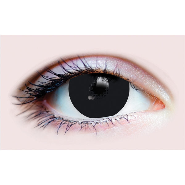 primal black costume contact lenses 15.2 mini scleral.