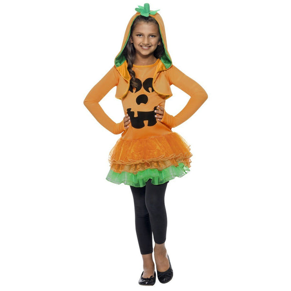 Pumpkin Tutu Dress Costume - Girls