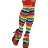 Rainbow Thigh Highs-Ladies