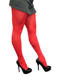 Opaque Pantyhose by Rebel Legs - White, Red or Green
