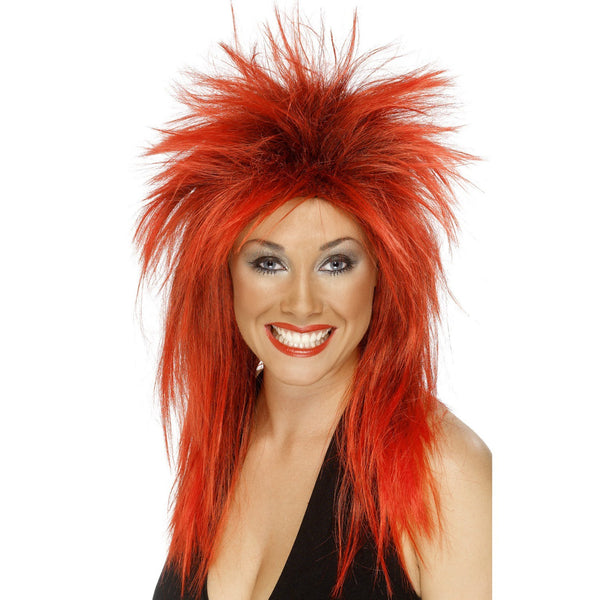 Rock Diva Wig - Red