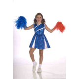 Sassy Blue Cheerleader Costume-Child