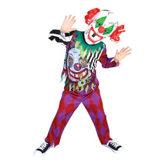Scary Clown Lenticular Costume-Child