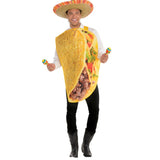 taco costume by amscan in tabard.