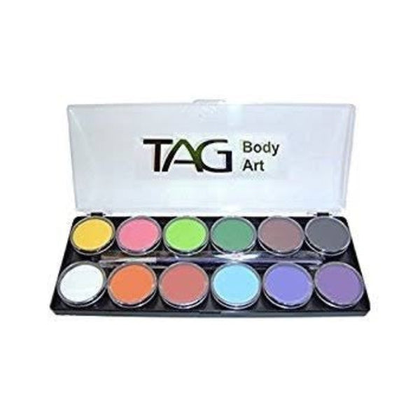 TAG regular face and body paint palette 12 x 10g
