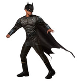 Deluxe adult Batman costume with cape and mask