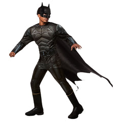 Deluxe adult Batman costume with cape and mask