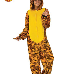 Tiger Furry Onesie Costume-Adult