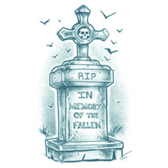 Tinsley Temp Tattoo - Tombstone.