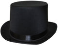 Black Satin Top Hat – Adult Costume Hat