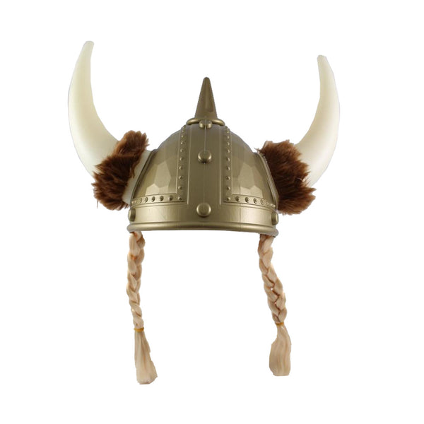 Viking Hat with Plaits