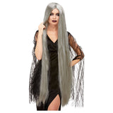 Witch Wig - Extra Long Grey
