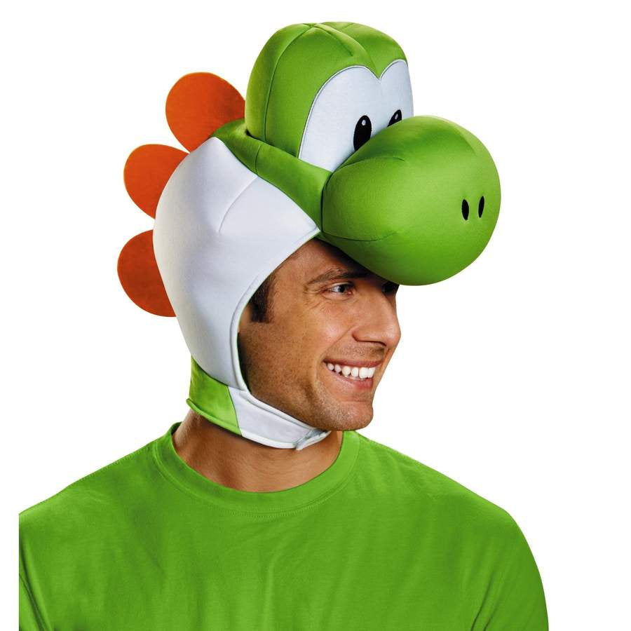 Yoshi Headpiece from Super Mario - Adult – Cracker Jack Costumes Brisbane