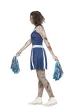 Blue Zombie Cheerleader Costume - Teen