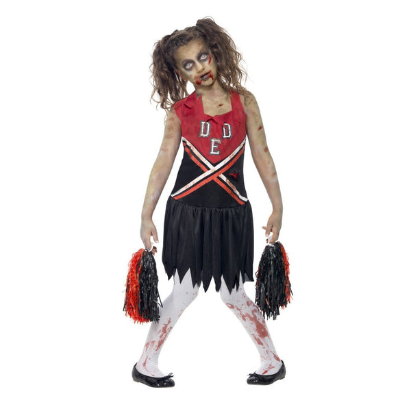 Zombie Cheerleader Costume - Girls