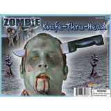 Zombie Knife Thru Head Joke